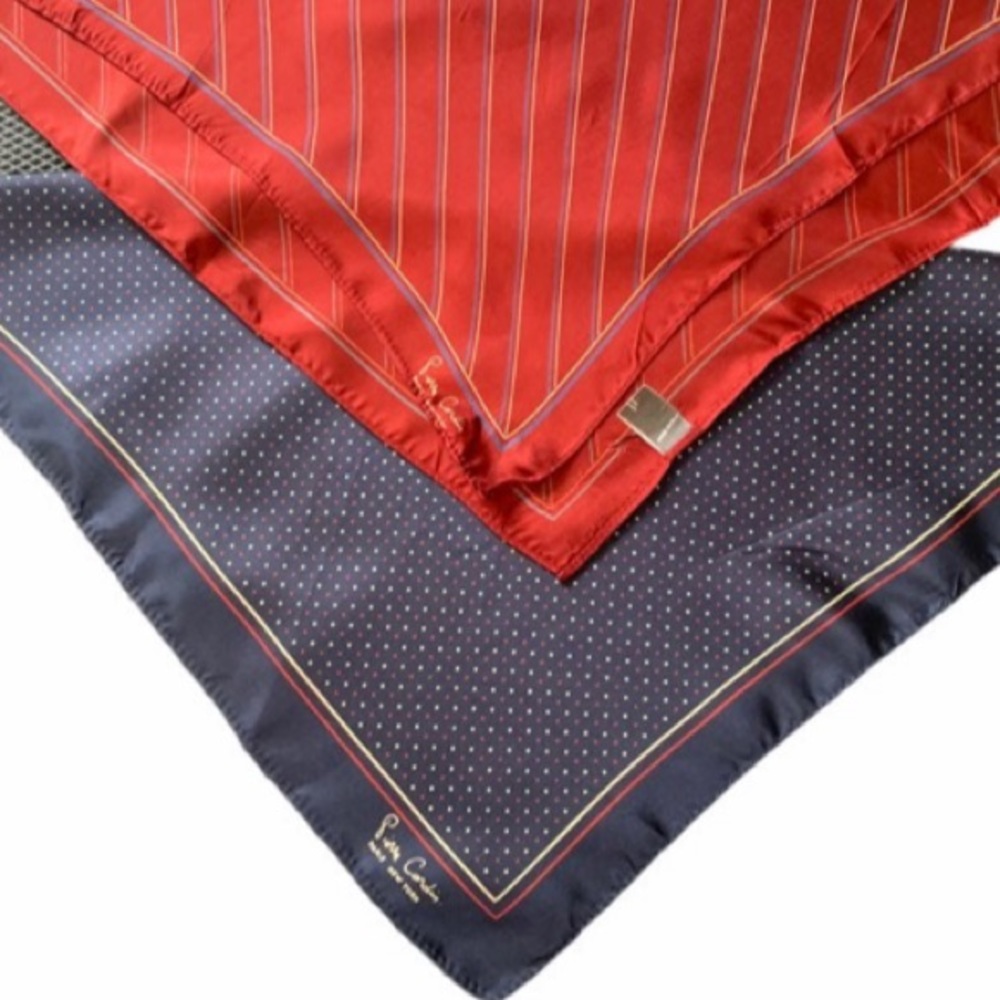 Vintage Pierre Cardin men's handkerchief